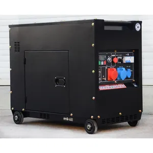 3kva 3kw 파워 무음 4kw 5kw 방음 일본 6 5 kva 디젤 발전기 3kw 5kw 6 kw 두바이 연료 소비 가격 - Product Image 6
