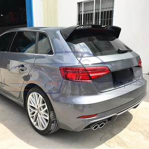 ปีกสปอยเลอร์หลังคาคาร์บอนไฟเบอร์สำหรับรถ <span class=keywords><strong>Audi</strong></span> <span class=keywords><strong>A3</strong></span> <span class=keywords><strong>S</strong></span> <span class=keywords><strong>Line</strong></span> S3 8V hatchback 2014 - 2020 - Product Image 4
