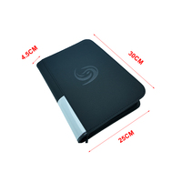 Álbum Toploader para Tarjetas Deportivas y de Juego, Colección de Tarjetas, Carpeta con 4 Bolsillos para Tarjetas Coleccionables