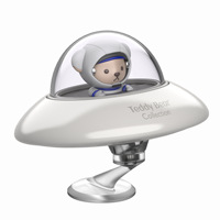 Support décoratif de parfum de voiture Alien OVNI créatif moderne pour l'aromathérapie d'ornement en plastique de bouche d'aération intérieure