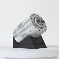 Motor de engranajes robótico ENCOS EC-A5013-H17-100 CAN-FD 120W 20A sin escobillas de imán permanente IP54 con montaje de brida y 90Nm de par