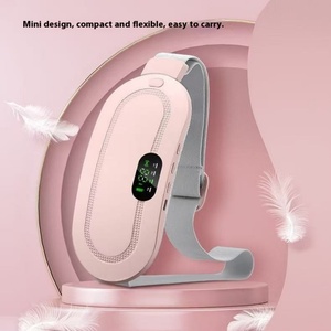 Cinturón de masaje térmico para vientre de mujer, dispositivo de fisioterapia abdominal calefactor para el útero, masajeador menstrual para la cintura - Product Image 3