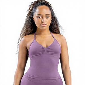 Women's Fitness Racerback Tank <b>Top</b> for <b>Cross</b> Training and Running - Product Image 1