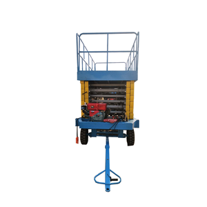 <span class=keywords><strong>Platform</strong></span> Kerja Udara Mobile Elektrik Bertingkat Tinggi <span class=keywords><strong>10M</strong></span> 12M 14M untuk Produsen Crane China, Membersihkan Bangunan - Product Image 6