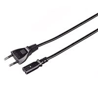 Cable de Alimentación CA Europeo de 18AWG 250V 10A con Enchufe para Portátil a IEC320 C5/C13/C19 para Escáneres, Impresoras, Monitores de TV LED