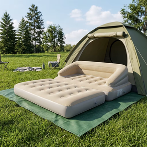Dericsson <b>Inflatable</b> air <b>Sofa</b> Bed <b>Camping</b> <b>Inflatable</b> Mattress with Pump One Click Inflate Deflate - Product Image 1
