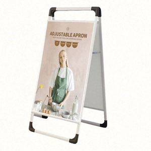 Factory Wholesale Eco-Friendly Metal Double Sided Advertising Sign Standing <b>Poster</b> Frame - Product Image 1