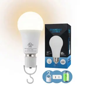 Shingel China Manufacturers Led Bulb Light Rechargeable Bulb Emergency Light CE ROHS