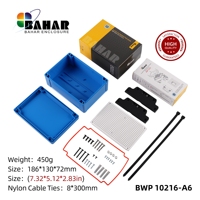 BWP 10216-A IP68 Extérieure Étanche Terminal Boîte de Jonction de Distribution Boîtier Électronique Étanche à la Poussière