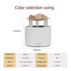 Difusor de aroma JCSY-2702, humidificador ultrasónico alimentado por USB de 0,5 l con luz y control de niebla para uso en el hogar y la oficina - Product Image 5