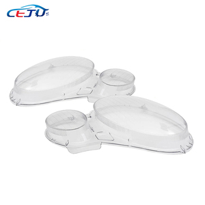 Capuchons transparents d'abat-jour de phare de voiture ABS pour <span class=keywords><strong>Mercedes</strong></span> <span class=keywords><strong>Benz</strong></span> Classe E <span class=keywords><strong>W211</strong></span> S211 E200 <span class=keywords><strong>E320</strong></span> E350 E500 E55 E63 AMG 2003-2008 - Product Image 4