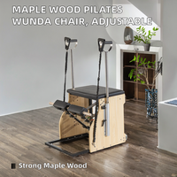Chaise Wunda de Pilates en bois d'érable réglable, équipement durable pour studios de fitness – Meilleures ventes