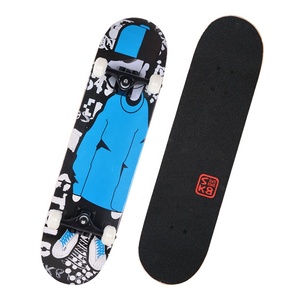 Vente en gros de planches à roulettes personnalisées en érable canadien à 7 couches, planche à roulettes complète en bois d'érable - Product Image 4