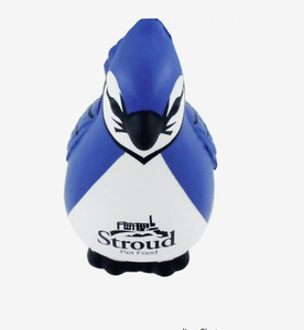Pelotas Antiestrés Personalizadas con Forma de Pájaro Azul, Juguete Promocional para Apretar, Logotipo Impreso, Regalo al por Mayor - Product Image 2