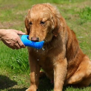 Botella de Agua Portátil para Perros al por Mayor, Duradera, a Prueba de Fugas, 2 en 1, Botella de Agua y Comida para Perros, para Paseos al Aire Libre - Product Image 2