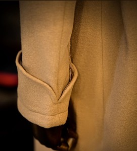 <span class=keywords><strong>Manteau</strong></span> <span class=keywords><strong>long</strong></span> pour <span class=keywords><strong>homme</strong></span> en laine rétro à double boutonnage pour l'automne et l'hiver - Product Image 4