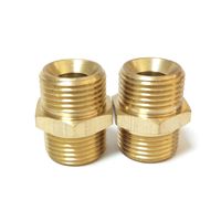 Réducteur de raccord hexagonal en laiton à filetage NPT BSP, bouchon pour raccordement de chauffe-eau, prix d'usine