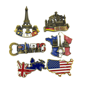 Thế Giới Toàn Cầu Tùy Chỉnh Kim Loại Thủ Công Mỹ Nghệ Tủ Lạnh Nam Châm Mở Chai Tốt Nghiệp Lưu Niệm Handmade Bền Mạnh Mẽ Từ Thân Thiện Với Môi - Product Image 1