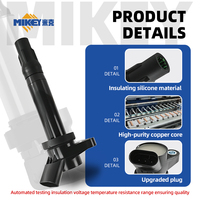 Bobine d'allumage MIKEY 96414260 pour FAW Jiabao V70 V77 V80 Jiefang T80 Lubao Senya M80 S80 Weizhi V2 Pièces automobiles 96414260 25181813