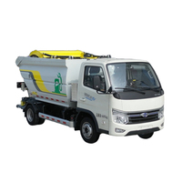 Camion compacteur électrique LH4500 pour la collecte des déchets sanitaires et le transport des déchets résidentiels et municipaux
