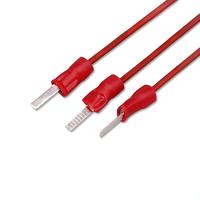 Kabel Harness Terminal Pin Bilah Berinsulasi, Kabel Terminal Pin Ujung Tunggal Multi Warna untuk Pengkabelan Blok Terminal Pengontrol