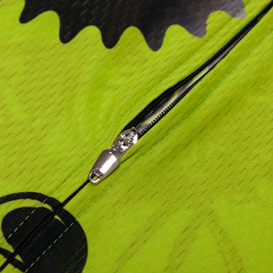 卸売クイックドライ自転車服ビブショーツセットメンズサイクリングジャージーグリーン通気性とスポーティMTBバイクライディング用 - Product Image 5