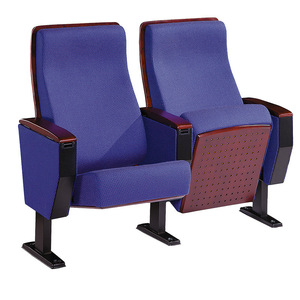 Silla de cine Henmei 8801 con reposabrazos plegable para auditorio, sala de conferencias, mobiliario de teatro - Product Image 3