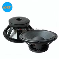 Subwoofer puissant de 18 pouces, 1000 W RMS, haut-parleur passif avec boîtier en bois et cadre en aluminium pour scène extérieure