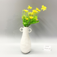 Vase en céramique de poterie décorative nordique Vases en porcelaine de fleur pour la décoration de la maison