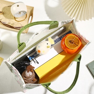 กระเป๋าช้อปปิ้งผ้าแคนวาสคุณภาพสูง ดีไซน์ทันสมัย สำหรับผู้หญิง เป็นมิตรกับสิ่งแวดล้อม - Product Image 4