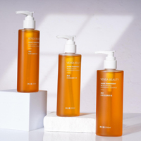 Flacon de voyage personnalisé en PET de 200 ml pour lotion de soin de la peau avec pompe à pression pour fond de teint liquide