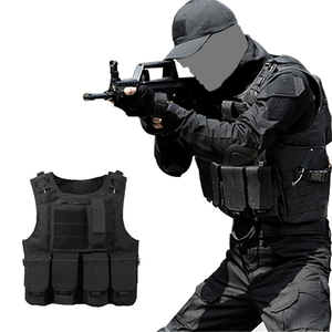 Tactical Game Vest Fashionable Oxford Material <b>Waterproof</b> Feature Zipper Closure Universal Tactical Vest Bag for CS Field - Product Image 3