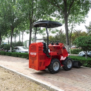 Chargeuse compacte sur roues de 850 kg, haute efficacité, machinerie de construction compacte - Product Image 4