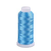 Fil de perlage en polyester/rayonne coloré, haute ténacité, mercerisé, imperméable, écologique, fil de soie, bobine de perles