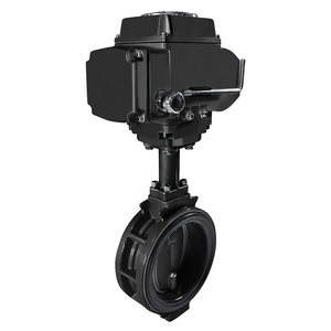 Válvula de Mariposa Motorizada Eléctrica COVNA DN50 de 2 Pulgadas JIS 10K 12 Voltios con Cuerpo de Aleación de Aluminio para Agua - Product Image 5