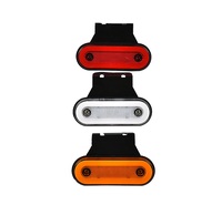 12V 24VLED Guide Light Ellipse Truck Side Marker Lights Tail Lamp Trailer Lights Spécifications pour divers véhicules