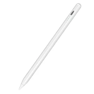 Stylus Pen Voor Android Telefoon Apple Potlood Originele 2 Met Logo 1:1 Ipad Mini Con Zachte Tips Voor Appel Potlood Tip Cover Houder