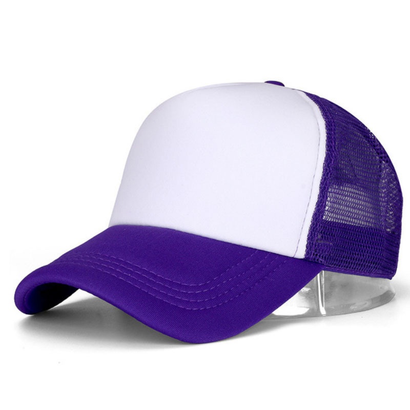 Purple and White