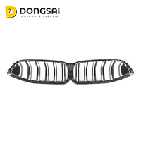 Grille de pare-chocs avant à double lamelle en ABS noir brillant pour BMW Série 8 G14 G15 G16 pré-LCI 2018-2023