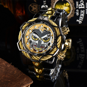 Gioielli Suxuan 2023 vendita Clown acciaio cinturino <span class=keywords><strong>orologi</strong></span> da <span class=keywords><strong>uomo</strong></span> sportivi <span class=keywords><strong>orologi</strong></span> al quarzo da <span class=keywords><strong>uomo</strong></span> - Product Image 5