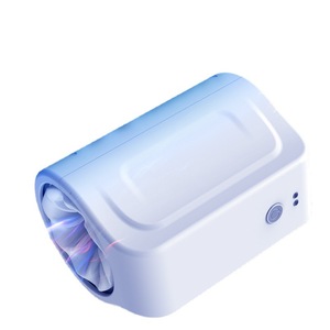Nio Automatic Whirlpool Rotating Male Aircraft Cup Masajeador de entrenador de doble extremo Masturbador portátil de goma suave Suministros sexuales - Product Image 4
