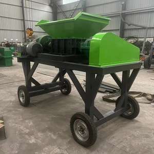 移動式 タイヤ 破砕機 タイヤ シュレッダー リサイクル機 ゴム 粉砕機 - Product Image 2