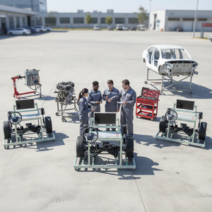 Plateforme d'apprentissage intelligente pour véhicules électriques purs avec système de direction assistée électrique pour la formation automobile - Product Image 4