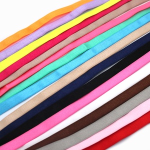 Áo Ngực Dây Thun Phụ Kiện Dây Đeo Quần Lót Vải Satin Sáng Bóng Màu Tùy Chỉnh Màu Trắng Và Đen Co Giãn Cho Áo Ngực 1 Yard - Product Image 6