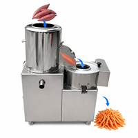 Jeruzalemsartisjok schilmachine, Jicama maakmachine, Jicama schilmachine, Jeruzalemsartisjok verwerkingsapparatuur