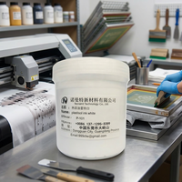 Encre Plastisol CMYK pour Sérigraphie sur T-shirt, Écologique, Bouteilles de 1000 ml, Fourniture Directe Usine