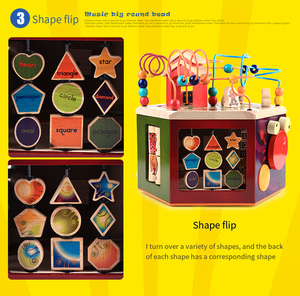 Babies ki 6 ay bebek duyusal oyuncaklar bebekler 6-12 ay için kök montessori oyuncaklar bakım eğitici oyuncaklar ahşap meşgul kutusu - Product Image 4