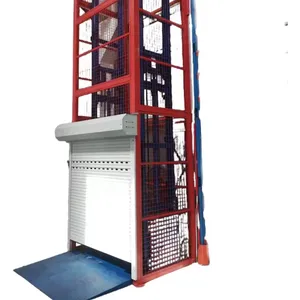 Guide Rail Chain Hydraulic car lifter Platform Lift Stair elevadores de carga
