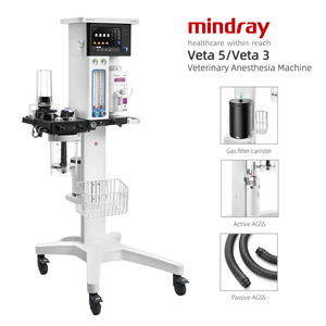 Station de travail d'anesthésie animale Mindray Veta 5/Veta 3 avec surveillance respiratoire continue et ventilation de secours pour la chirurgie vétérinaire - Product Image 2