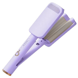 Fer à boucler en U de 32 mm en forme d'œuf, motif maïs, pour grandes boucles ondulées, outil de coiffure - Product Image 2